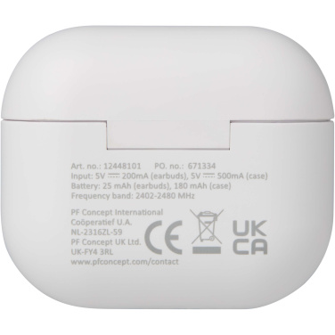 Logotrade promotional merchandise image of: Altais recycled plastic True Wireless Bluetooth® headset