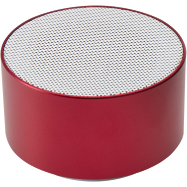 Logo trade advertising product photo of: Ankaa 3W recycled aluminium wireless Bluetooth® speaker