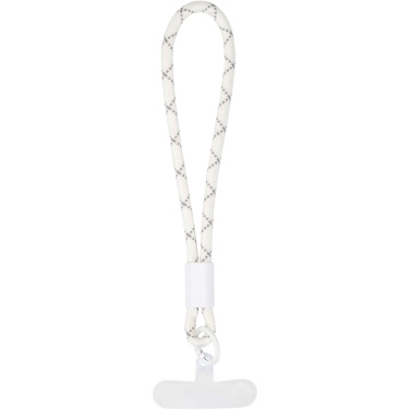 Logo trade promotional merchandise image of: Arich recycled plastic smartphone wristband