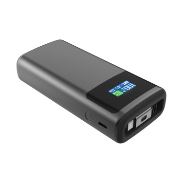 Logotrade promotional gift image of: Quantum RCS ultra-fast PD45W 10.000mAh powerbank with screen
