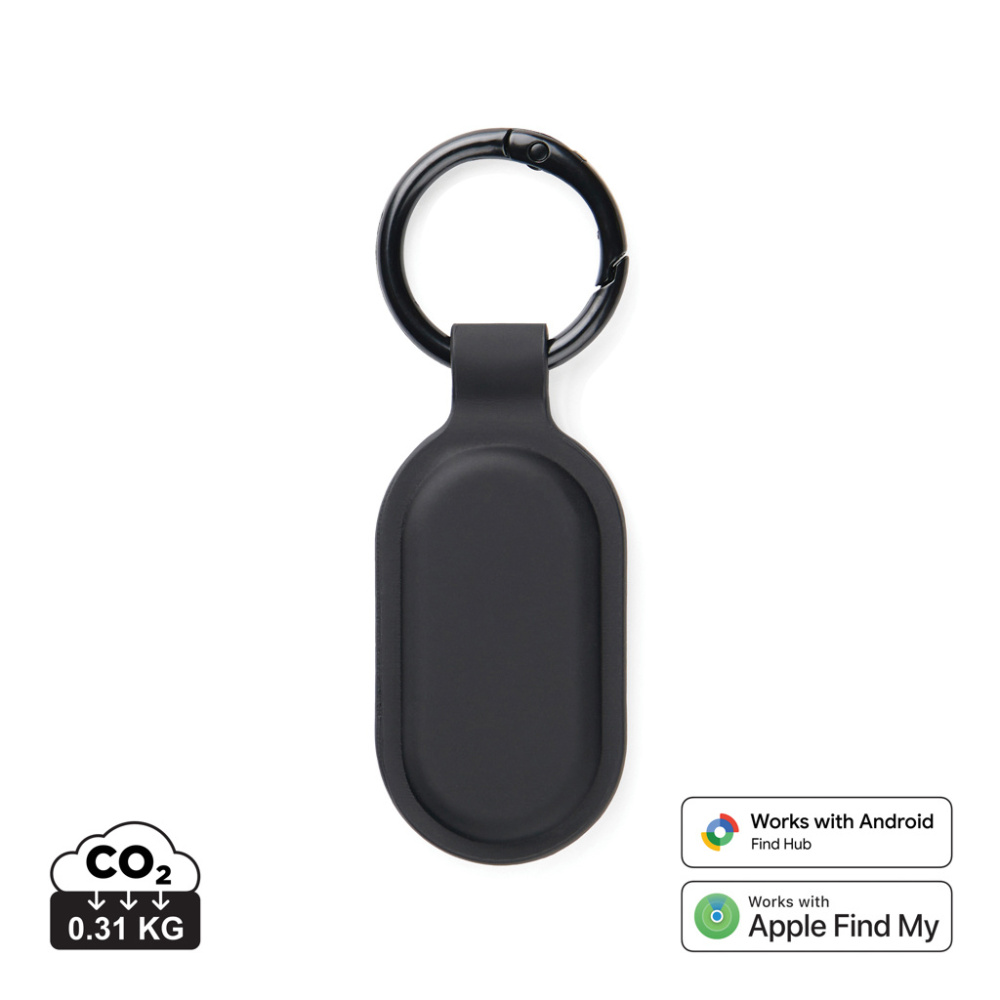 Logo trade promotional items image of: VINGA Baltimore RCS Key tag With Finder Dual