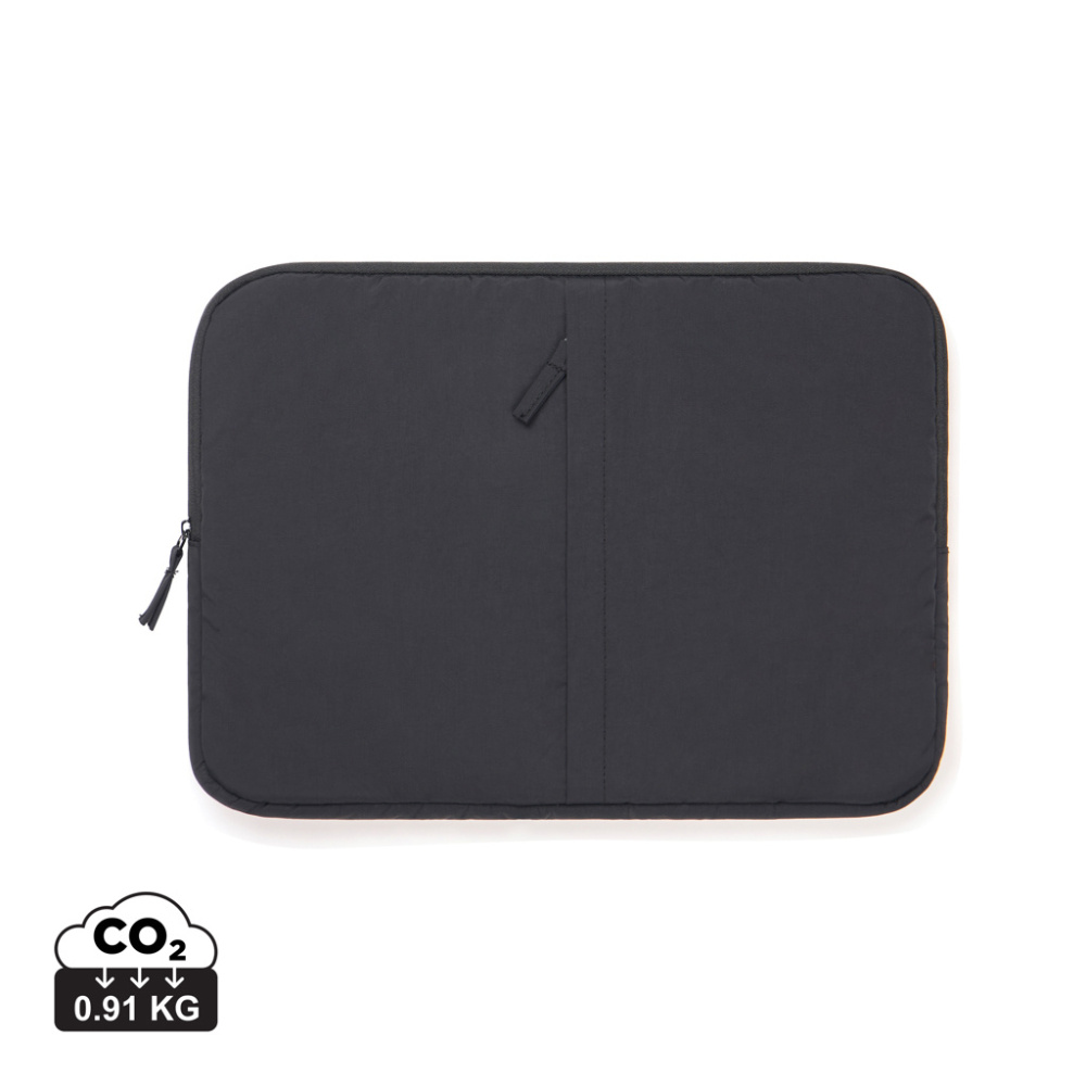 Logotrade promotional gift picture of: KENTO URBAN RCS recycled nylon 15.6 inch laptop sleeve