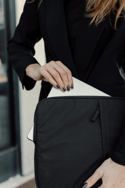 Logotrade promotional products photo of: KENTO URBAN RCS recycled nylon 15.6 inch laptop sleeve