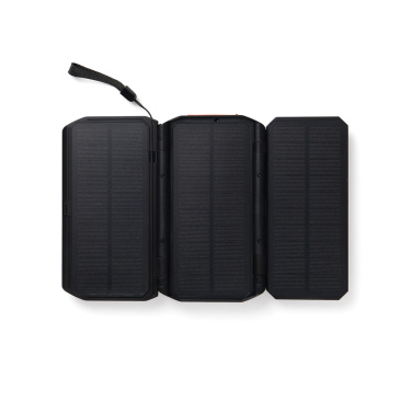 Logotrade promotional item image of: Nordic Drift Titan 10.000mAh solar powerbank with 3 panels