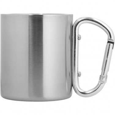Logotrade reklaamtoote foto: Alps 200 ml isoleeritud karabiiniga kruus