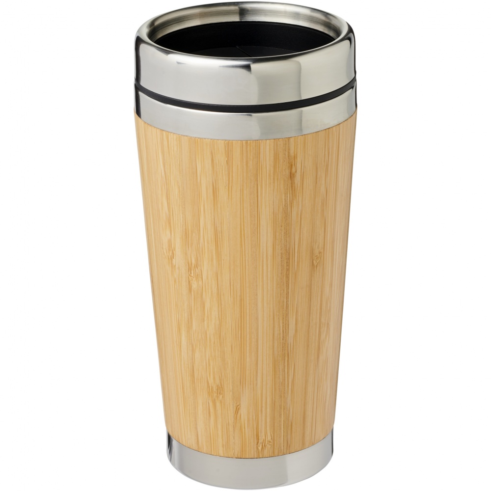Logotrade meened pilt: Termokruus 450 ml bambusest välispinnaga