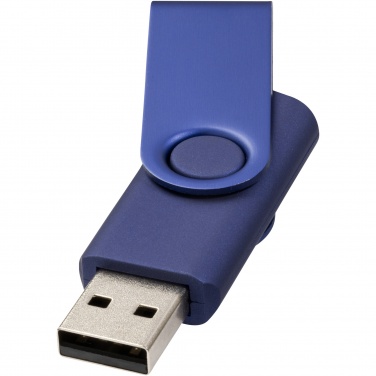 Logotrade reklaamtoote foto: Pööratav metallist 4 GB USB-mälupulk