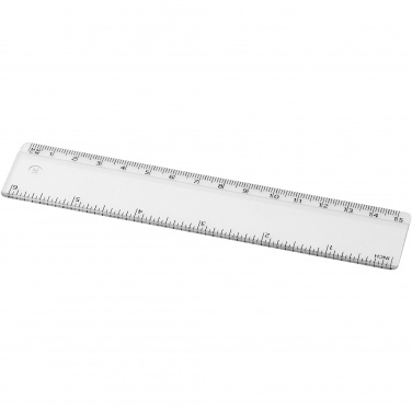 Logo trade firmakingituse pilt: Renzo 15 cm plastikust joonlaud