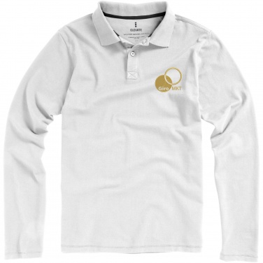 Logotrade ärikingituse foto: Oakville'i pikkade varrukatega meeste polo