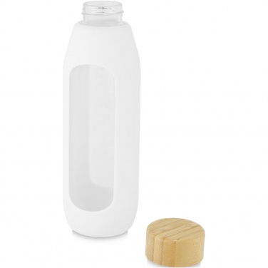 Logotrade ärikingi foto: Tidan 600 ml boorsilikaatklaasist pudel silikoonkäepidemega