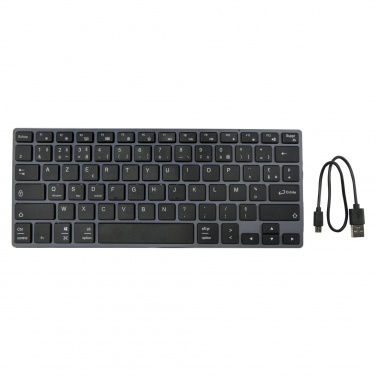 Logotrade reklaamkingitused pilt: Hübriidjõudlusega Bluetooth-klaviatuur – AZERTY