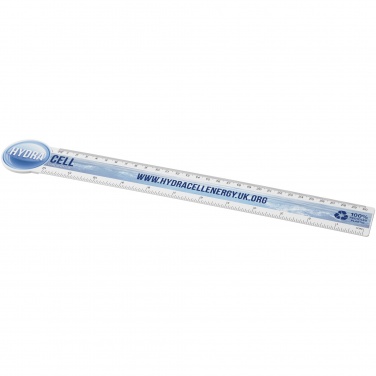 Logotrade reklaamtooted pilt: Tait 30cm ringikujuline taaskasutatud plastikust joonlaud