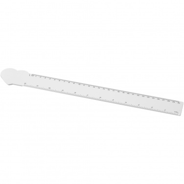 Logotrade firmakingid pilt: Tait 30cm südamekujuline taaskasutatud plastikust joonlaud