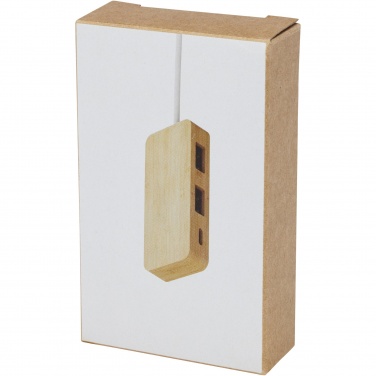 Logotrade reklaamtoote foto: Tapase bambusest USB-jaotur