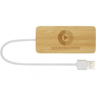 Logotrade reklaamtooted pilt: Tapase bambusest USB-jaotur