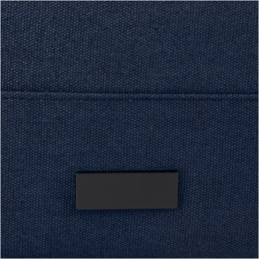 Logo trade reklaamtooted foto: Joey 15-tolline GRS taaskasutatud lõuendist rull-sülearvuti seljakott 15L