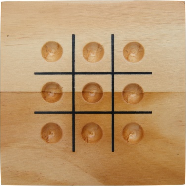Logo trade firmakingi pilt: Strobus puidust tic-tac-toe mäng