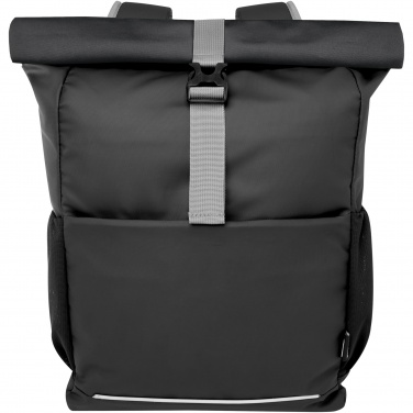 Logotrade meene foto: Aqua 15" GRS taaskasutatud veekindel rulliga rattakott 20L