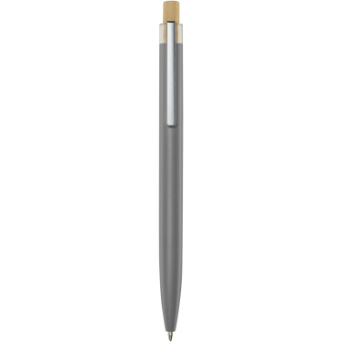 Logotrade meened pilt: Nooshin taaskasutatud alumiiniumist pastapliiats (must tint)