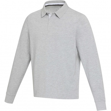 Logotrade firmakingitused pilt: Clyde unisex orgaaniline ragbi polo dressipluus