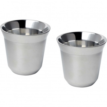 Logotrade ärikingitused pilt: Duo 80 ml RCS sertifikaadiga roostevabast terasest espressotassi komplekt 