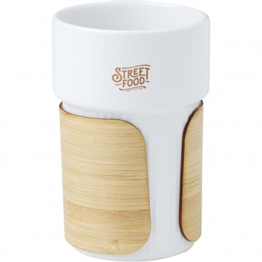 Logo trade meene pilt: Termostass Fika 340 ml bambuskattega