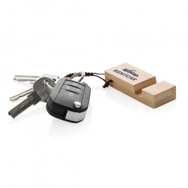 Logotrade ärikingitused pilt: Standkey bambusest võtmehoidja telefonialus