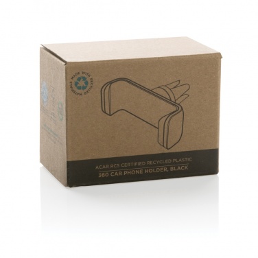 Logotrade meene foto: Acar RCS taaskasutatud plastikust 360 kraadi autotelefoni hoidik