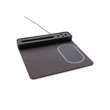 Logo trade firmakingituse pilt: Air hiirematt 5W juhtmevaba laadimise ja USB-ga