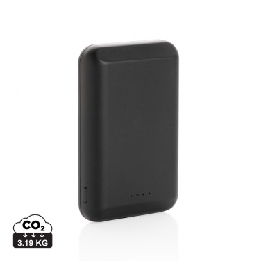 Logotrade reklaamtoote foto: Magnetiline 5000 mAh 5W juhtmevaba akupank