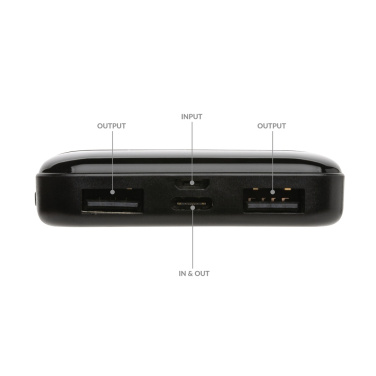 Logotrade reklaamtoote foto: RCS taaskasutatud plastist 5000 mAh akupank