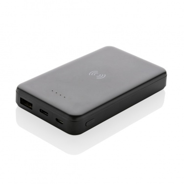 Logotrade reklaamkingituse foto: RCS taaskasutatud plastist 5000 mAh 5W juhtmevaba akupank