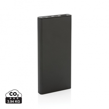 Logotrade firmakingid pilt: Terra RCS taaskasutatud 18 W alumiiniumist akupank 10 000 mAh
