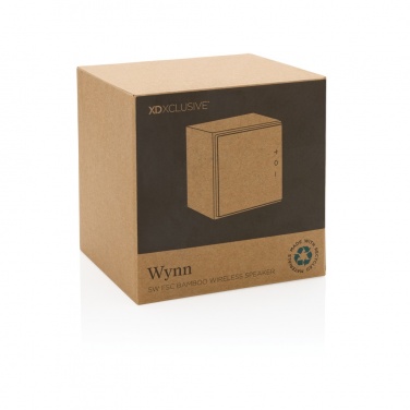 Logotrade reklaamkingitused pilt: Wynn 5W bambusest juhtmevaba kõlar