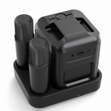 Logotrade firmakingid pilt: Singvibe RCS taaskasutatud plastikust karaokekomplekt topeltmikrofoniga