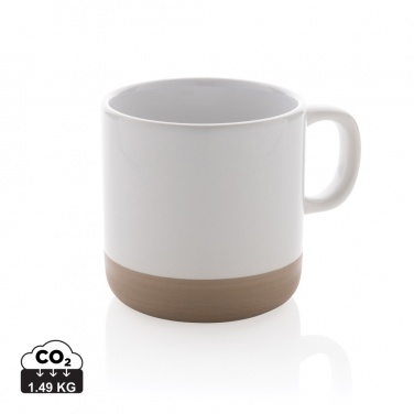 Logotrade meene foto: Glasuuritud keraamiline kruus 360ml