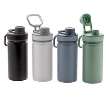 Logo trade reklaamkingituse pilt: Roostevabast terasest vaakumpudel spordikaanega 550ml