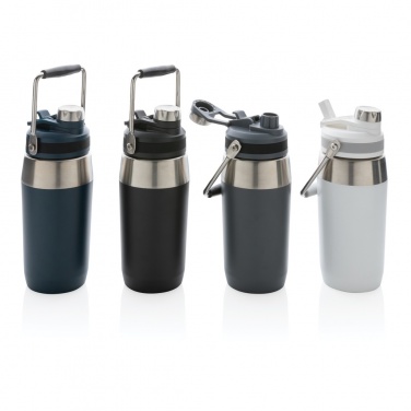 Logotrade ärikingituse foto: Kahe funktsiooniga roostevabast terasest vaakumpudel 500 ml