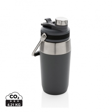 Logotrade ärikingituse foto: Kahe funktsiooniga roostevabast terasest vaakumpudel 500 ml
