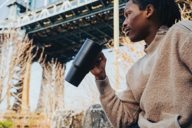 Logotrade reklaamkingi foto: Embrace deluxe roostevabast terasest termoskruus, 900 ml