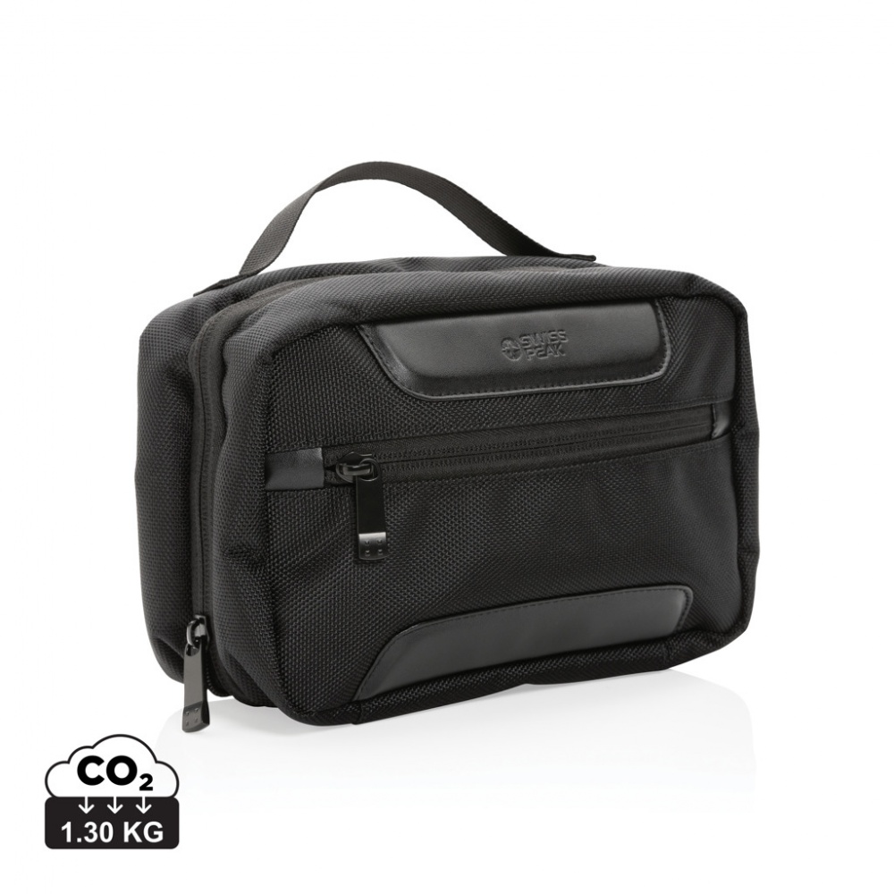 Logotrade reklaamkingitused pilt: Swiss Peak AWARE™ RPET Voyager tualetitarvete kott