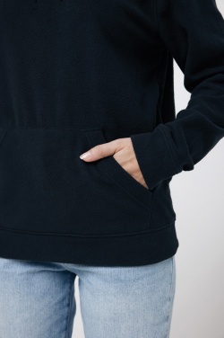 Logo trade reklaamtoote pilt: Iqoniq Trivor taaskasutatud polüestrist mikrofliisist kapuuts