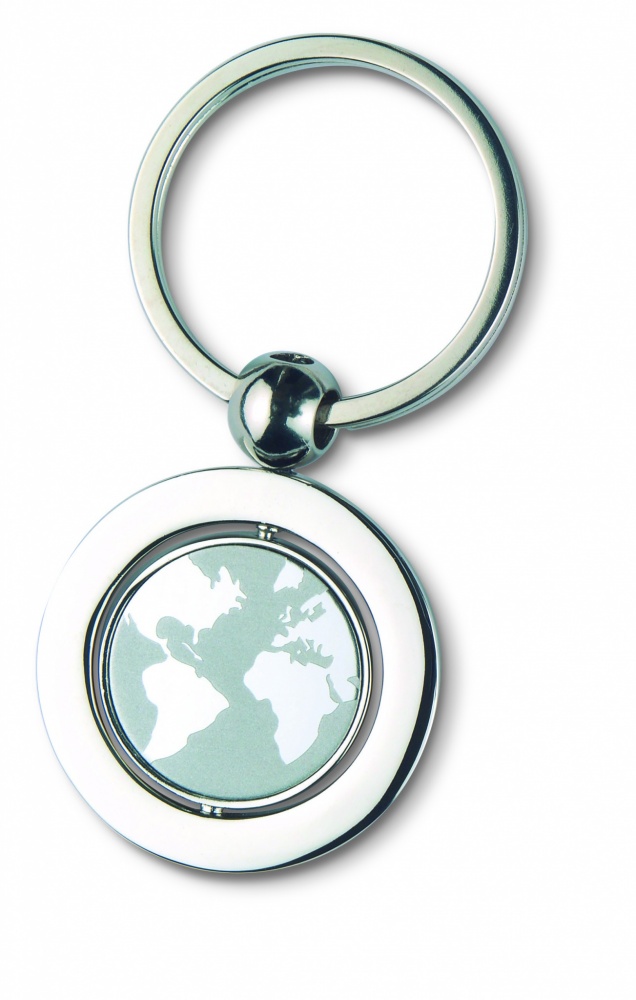 Logo trade meene pilt: Maakera metallist võtmehoidja WORLD