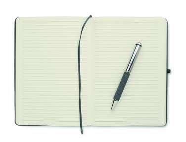 Logotrade reklaamkingituse foto: Taaskasutatud nahast märkmikukomplekt