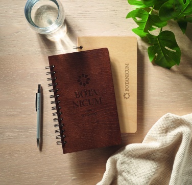 Logotrade firmakingitused pilt: A5 kasepuidust märkmik GROWBOOK™