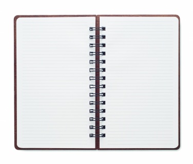 Logo trade reklaamkingi pilt: A5 kasepuidust märkmik GROWBOOK™