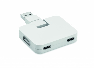 Logotrade reklaamtooted pilt: 4-pordiline USB-jaotur