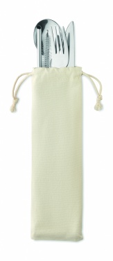 Logo trade reklaamtooted foto: Roostevabast terasest söögiriistade komplekt