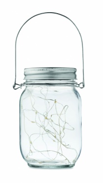 Logo trade reklaamtoote pilt: Solar mason jar välivalgusti