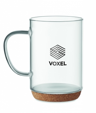 Logo trade meene pilt: Korgipõhjaga klaaskruus 400ml